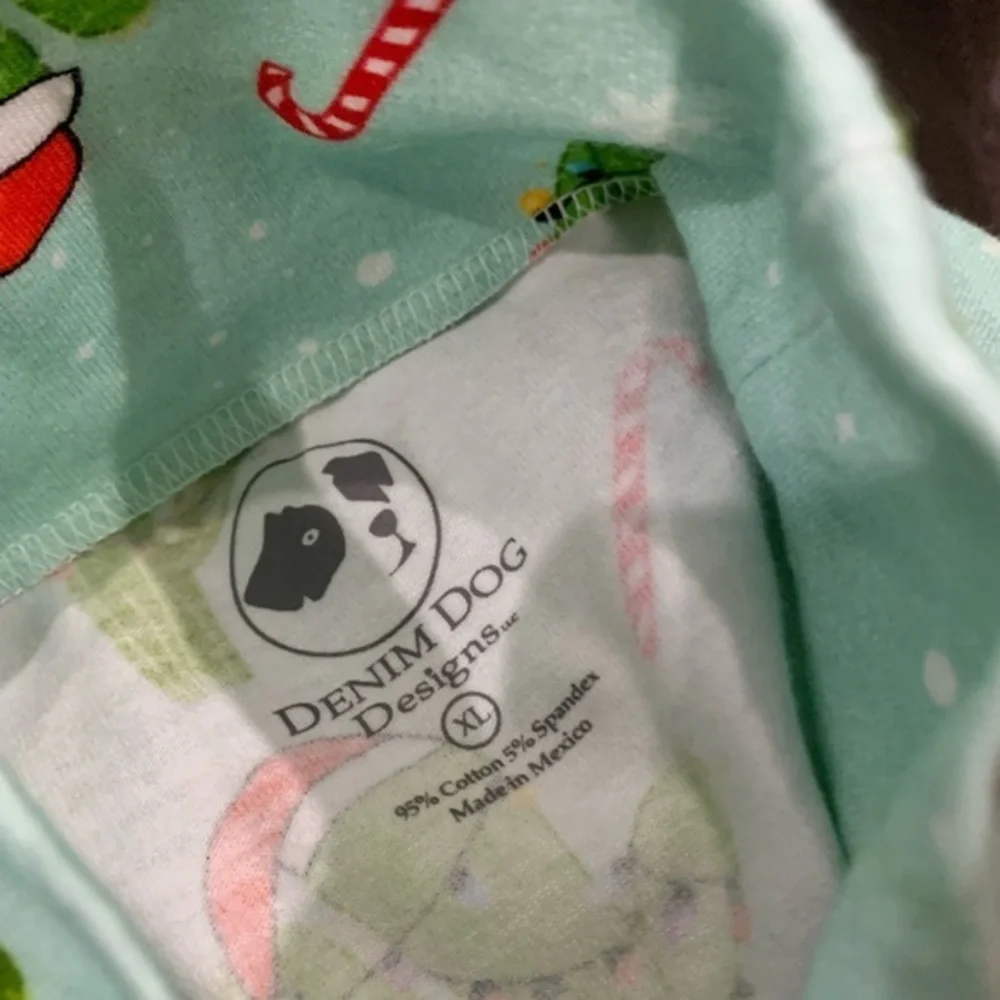 NWT CHRISTMAS CACTUS PJ SIZE XL Pet‎ Clothes